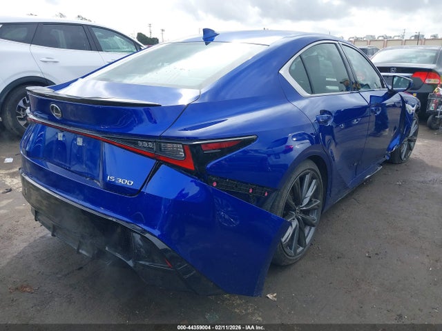Продажа на аукционе авто 2025 Lexus Is 300 F Sport Design, vin: JTHBA1D25S5135731, номер лота: 44359004