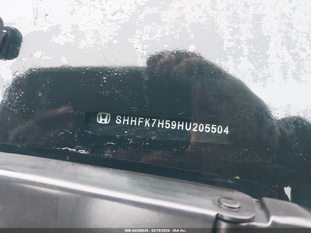 SHHFK7H59HU205504 Honda CIVIC EX