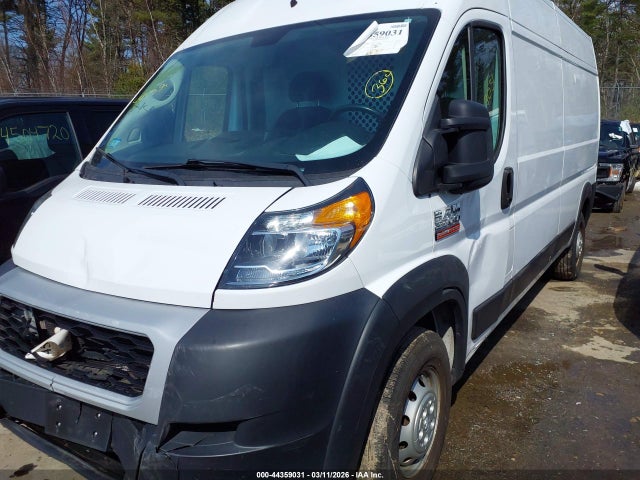 44359031 :رقم المزاد ، 3C6TRVDG4LE121821 vin ، 2020 Ram Promaster 2500 High Roof 159 Wb مزاد بيع