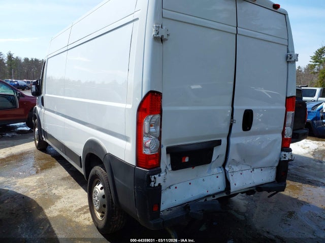 44359031 :رقم المزاد ، 3C6TRVDG4LE121821 vin ، 2020 Ram Promaster 2500 High Roof 159 Wb مزاد بيع