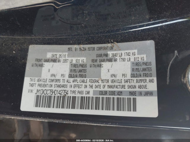 2017 MAZDA CX-3 JM1DKDC76H0142764 Photo 8