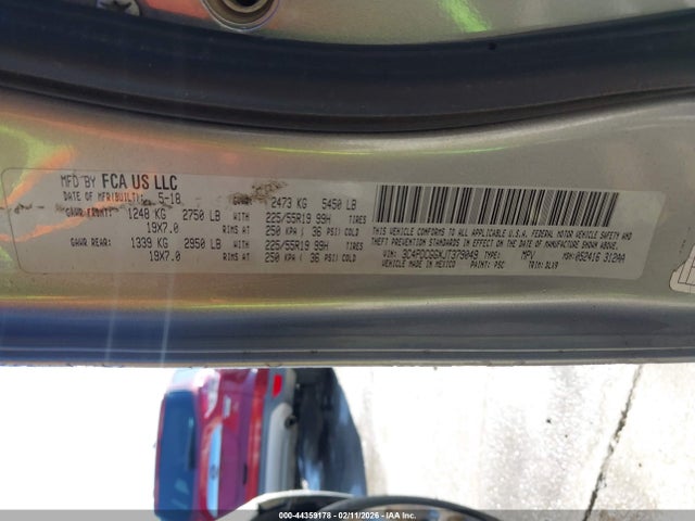 Продаж на аукціоні авто 2018 Dodge Journey Crossroad, vin: 3C4PDCGGXJT379049, номер лоту: 44359178