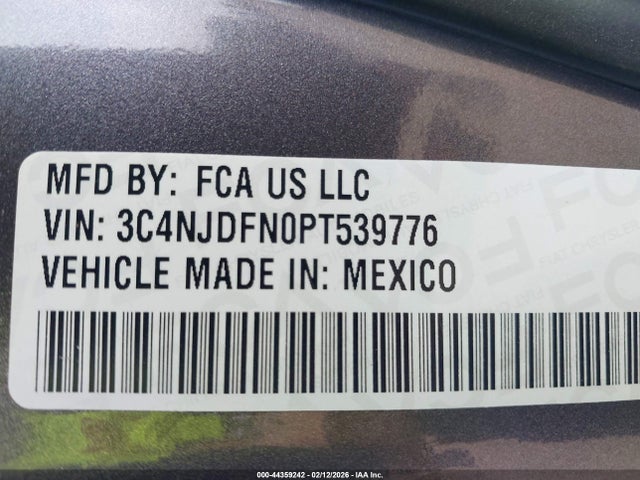 2023 JEEP COMPASS 3C4NJDFN0PT539776 Photo 8