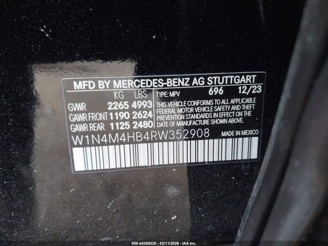 2024 MERCEDES-BENZ GLB 250 W1N4M4HB4RW352908 Photo 8