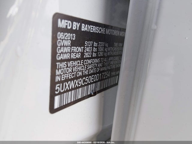 5UXWX9C50E0D17254 BMW X3 Xdrive28i