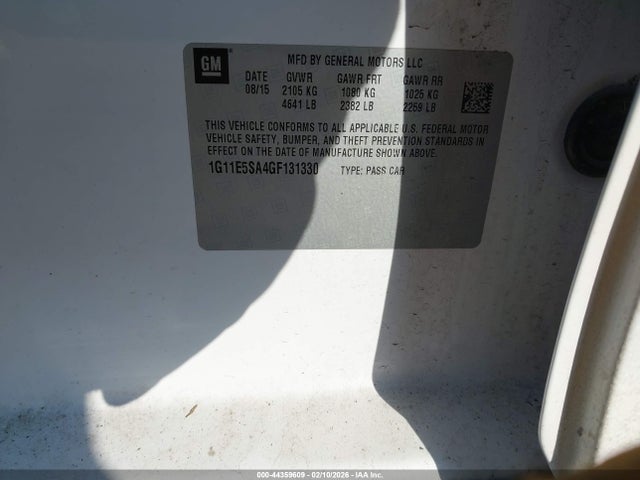 2016 CHEVROLET MALIBU LIMITED 1G11E5SA4GF131330 Photo 8