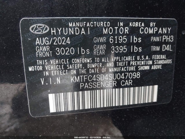 Genesis G90 3.5t E-sc Awd 2025 KMTFC4SD4SU047098 Image 9