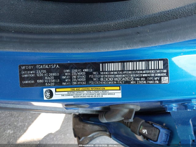 44360038 :رقم المزاد ، ZACNDFAN2R3A09238 vin ، 2024 Dodge Hornet Gt Awd مزاد بيع
