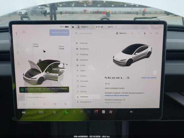 2026 TESLA MODEL 3 5YJ3E1EA8TF142351 Photo 6