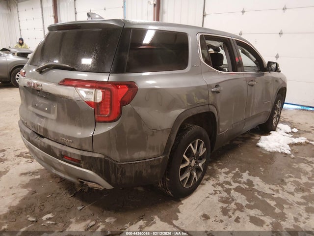 44360068 :رقم المزاد ، 1GKKNRL4XMZ225903 vin ، 2021 Gmc Acadia Awd Sle مزاد بيع