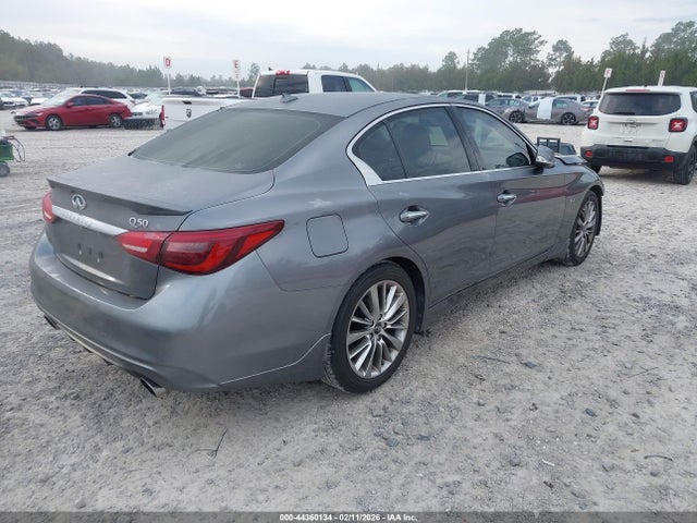 Продажа на аукционе авто 2019 Infiniti Q50 3.0t Luxe, vin: JN1EV7AP2KM518184, номер лота: 44360134