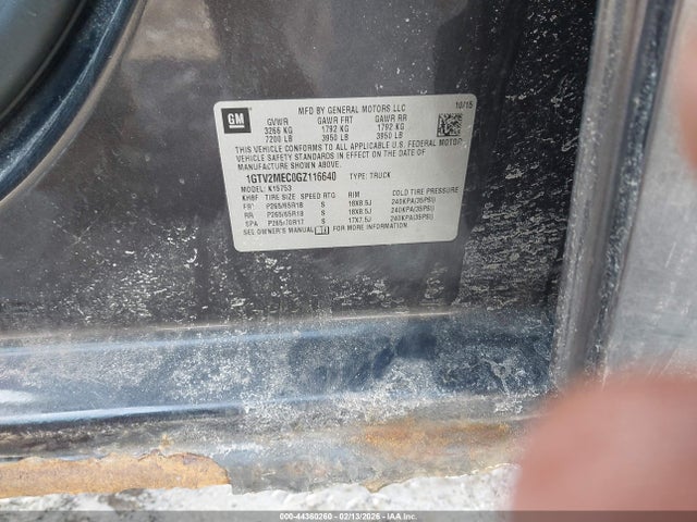 Aukcja sprzedaży 2016 Gmc Sierra 1500 Sle, vin: 1GTV2MEC0GZ116640, numer aukcji: 44360260