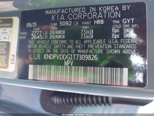 KNDPVDDG1T7309826 KIA Sportage Hybrid Ex