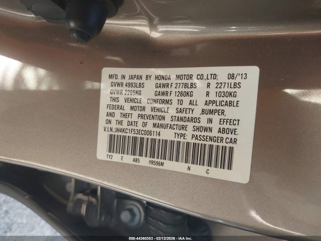 2014 ACURA RLX JH4KC1F53EC006114 Photo 8