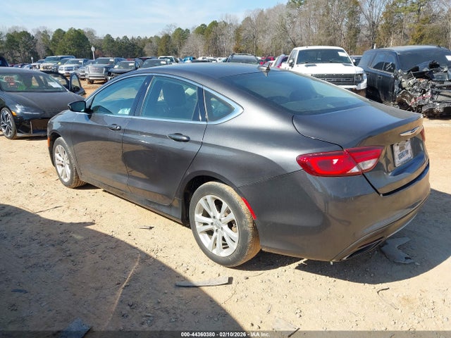Auction sale of the 2017 Chrysler 200 Limited Platinum, vin: 1C3CCCAB1HN510205, lot number: 44360380