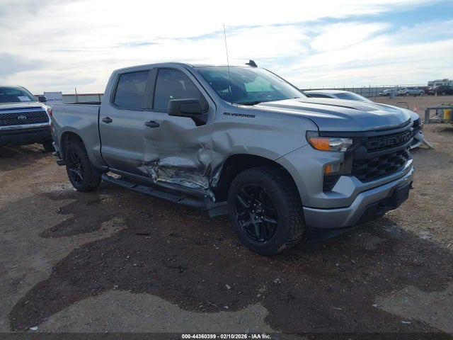Chevrolet Silverado 1500 4wd Short Bed Custom 2023 1GCPDBEK7PZ141503 главное изображение