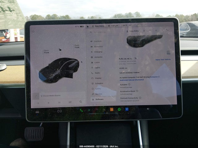 Продажа на аукционе авто 2020 Tesla Model 3 Long Range Dual Motor All-wheel Drive, vin: 5YJ3E1EB8LF794816, номер лота: 44360450