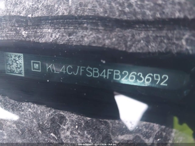 Aukcja sprzedaży 2015 Buick Encore Convenience, vin: KL4CJFSB4FB263692, numer aukcji: 44360457