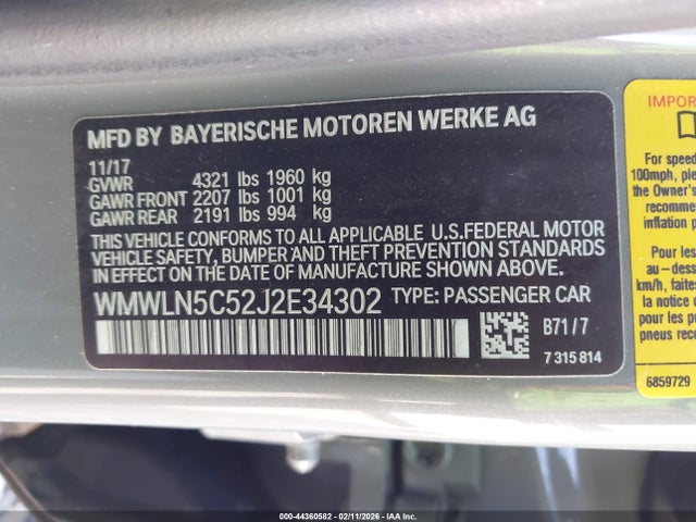 2018 MINI CLUBMAN WMWLN5C52J2E34302 Photo 8