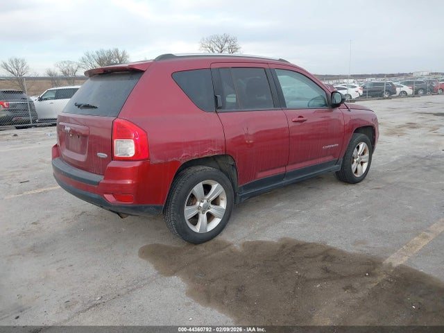 2012 Jeep Compass Latitude მანქანა იყიდება აუქციონზე, vin: 1C4NJDEB4CD616527, აუქციონის ნომერი: 44360792