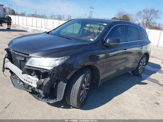 2016 Acura Mdx Technology   Acurawatch Plus Packages/technology Package მანქანა იყიდება აუქციონზე, vin: 5FRYD4H49GB024393, აუქციონის ნომერი: 44360892