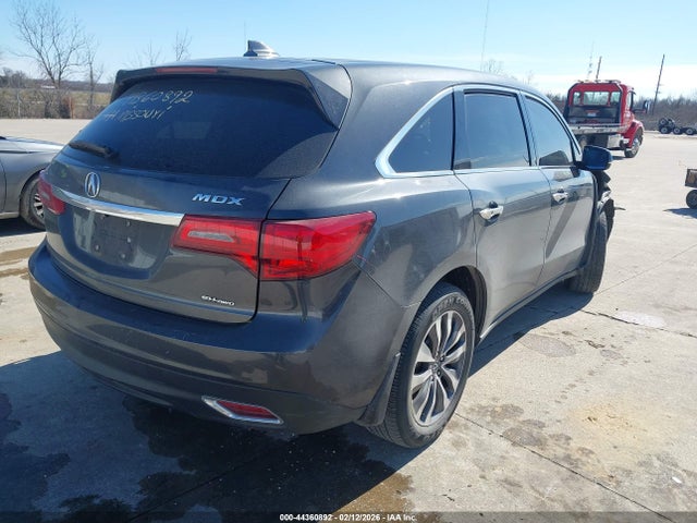 2016 Acura Mdx Technology   Acurawatch Plus Packages/technology Package მანქანა იყიდება აუქციონზე, vin: 5FRYD4H49GB024393, აუქციონის ნომერი: 44360892