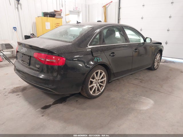 2014 Audi A4 2.0t Premium მანქანა იყიდება აუქციონზე, vin: WAUFFAFL6EN044401, აუქციონის ნომერი: 44360924