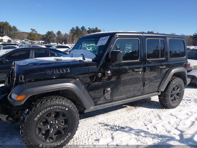 Aukcja sprzedaży 2023 Jeep Wrangler 4-door Willys 4x4, vin: 1C4HJXDG1PW625014, numer aukcji: 44361057