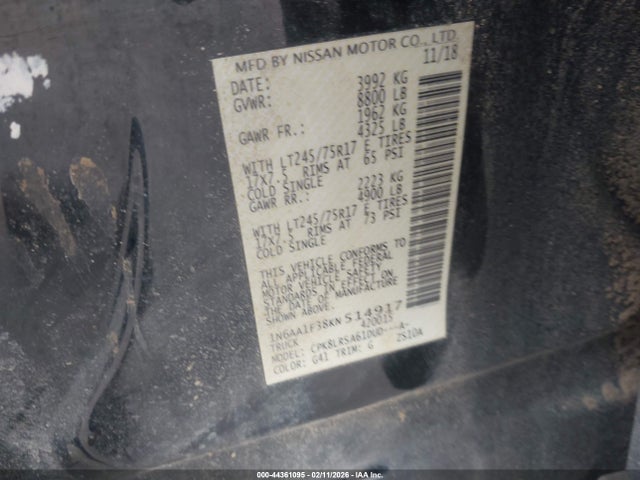 2019 NISSAN TITAN XD 1N6AA1F38KN514917 Photo 8