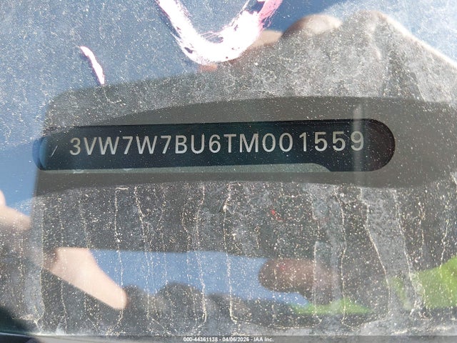 44361138 :رقم المزاد ، 3VW7W7BU6TM001559 vin ، 2026 Volkswagen Jetta Se مزاد بيع