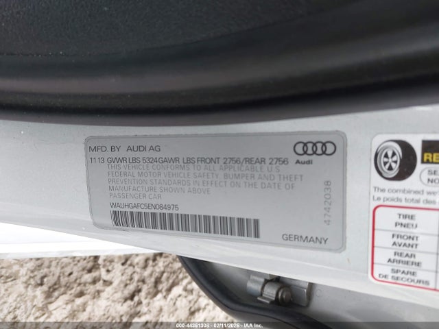 2014 AUDI A6 WAUHGAFC5EN084975 Photo 8