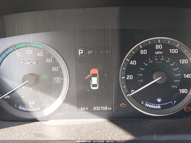 KMHE24L10GA013889 Hyundai Sonata Hybrid Se