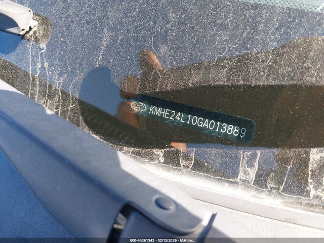 KMHE24L10GA013889 Hyundai Sonata Hybrid Se
