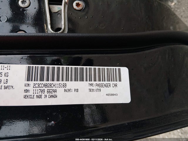 Aukcja sprzedaży 2012 Chrysler 300 S V6, vin: 2C3CCABG9CH115169, numer aukcji: 44361608