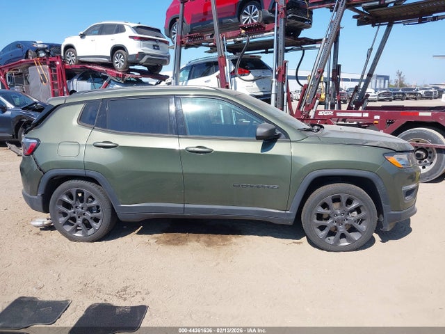 Aukcja sprzedaży 2021 Jeep Compass 80th Anniversary Fwd, vin: 3C4NJCEB1MT522885, numer aukcji: 44361636