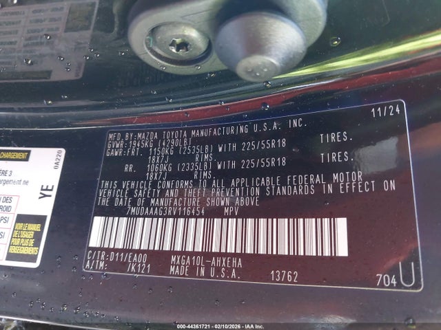 Toyota Corolla Cross Xle 2024 7MUDAAAG3RV116454 Image 9