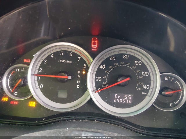 44361775 :رقم المزاد ، 4S4BP61C557369690 vin ، 2005 Subaru Outback 2.5i مزاد بيع