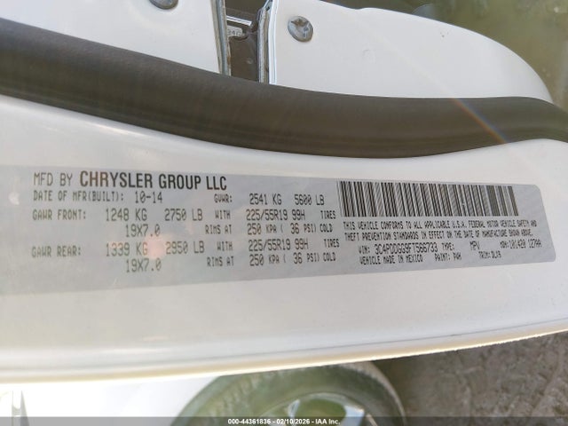 Продаж на аукціоні авто 2015 Dodge Journey Crossroad, vin: 3C4PDDGG9FT566733, номер лоту: 44361836