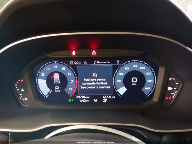 2023 Audi Q3 Premium 45 Tfsi S Line Quattro Tiptronic მანქანა იყიდება აუქციონზე, vin: WA1DECF36P1143104, აუქციონის ნომერი: 44362142