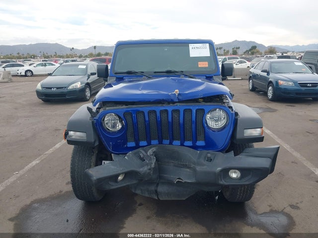 2018 Jeep Wrangler Unlimited Sport S 4x4 მანქანა იყიდება აუქციონზე, vin: 1C4HJXDN6JW254647, აუქციონის ნომერი: 44362222