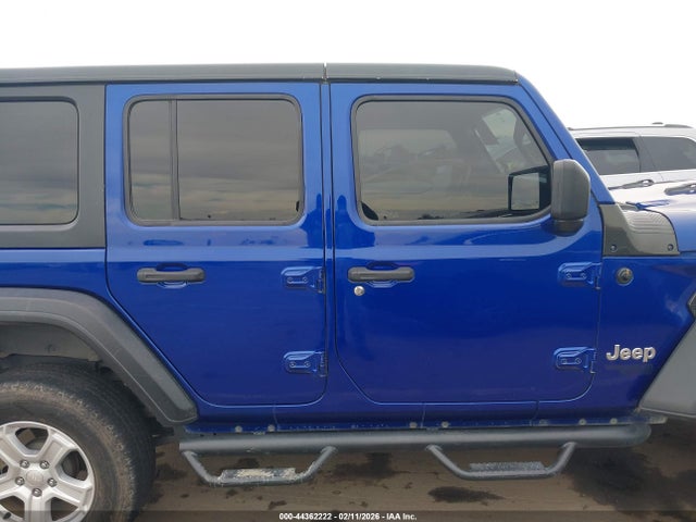 2018 Jeep Wrangler Unlimited Sport S 4x4 მანქანა იყიდება აუქციონზე, vin: 1C4HJXDN6JW254647, აუქციონის ნომერი: 44362222
