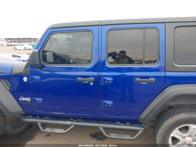 2018 Jeep Wrangler Unlimited Sport S 4x4 მანქანა იყიდება აუქციონზე, vin: 1C4HJXDN6JW254647, აუქციონის ნომერი: 44362222
