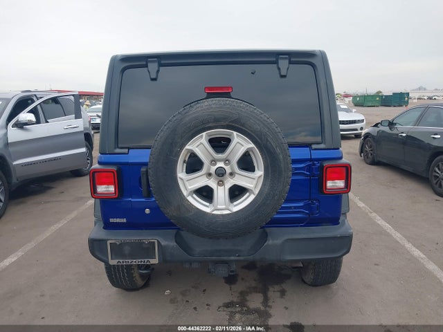 2018 Jeep Wrangler Unlimited Sport S 4x4 მანქანა იყიდება აუქციონზე, vin: 1C4HJXDN6JW254647, აუქციონის ნომერი: 44362222