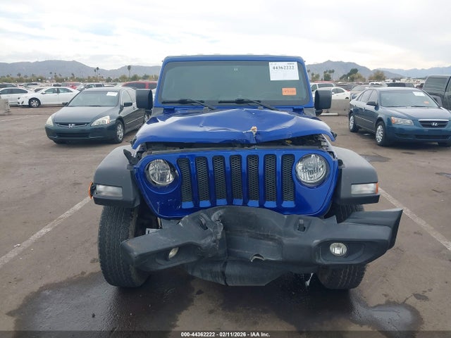 2018 Jeep Wrangler Unlimited Sport S 4x4 მანქანა იყიდება აუქციონზე, vin: 1C4HJXDN6JW254647, აუქციონის ნომერი: 44362222