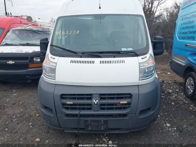 2015 Ram Promaster 2500 High Roof მანქანა იყიდება აუქციონზე, vin: 3C6TRVCG9FE520584, აუქციონის ნომერი: 44362278