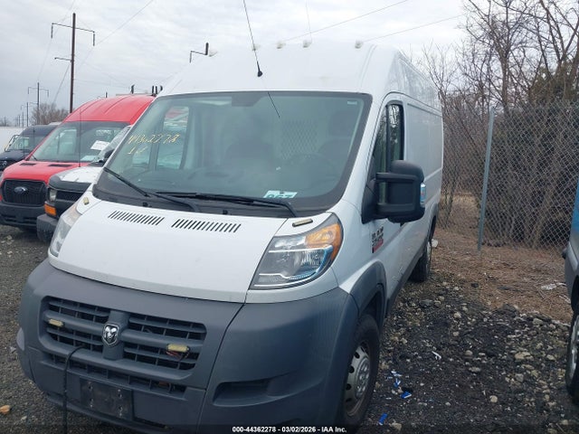 2015 Ram Promaster 2500 High Roof მანქანა იყიდება აუქციონზე, vin: 3C6TRVCG9FE520584, აუქციონის ნომერი: 44362278