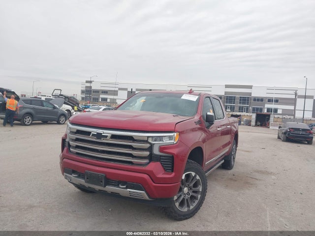 2022 Chevrolet Silverado 1500 4wd  Short Bed High Country მანქანა იყიდება აუქციონზე, vin: 1GCUDJET2NZ507743, აუქციონის ნომერი: 44362332