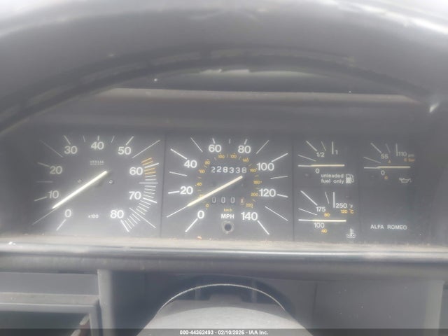 Aukcja sprzedaży 1987 Alfa Romeo Milano Gold, vin: ZARDA1162H1050451, numer aukcji: 44362493