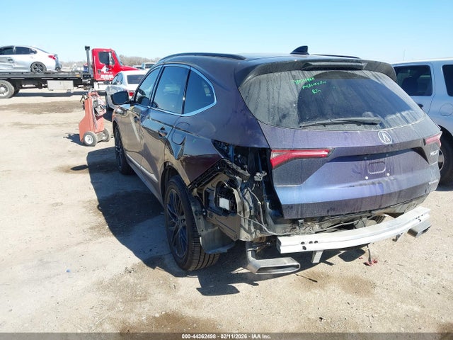 44362498 :رقم المزاد ، 5J8YE1H86NL035332 vin ، 2022 Acura Mdx Advance Package مزاد بيع
