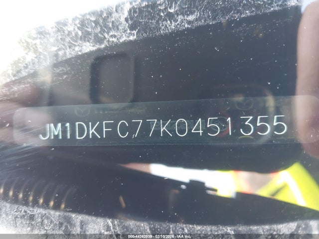 Aukcja sprzedaży 2019 Mazda Cx-3 Touring, vin: JM1DKFC77K0451355, numer aukcji: 44362539